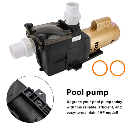 115/230V1HP Single Speed Super Pump for Hayward SP2607X10 Pool Pump W3SP2607X10