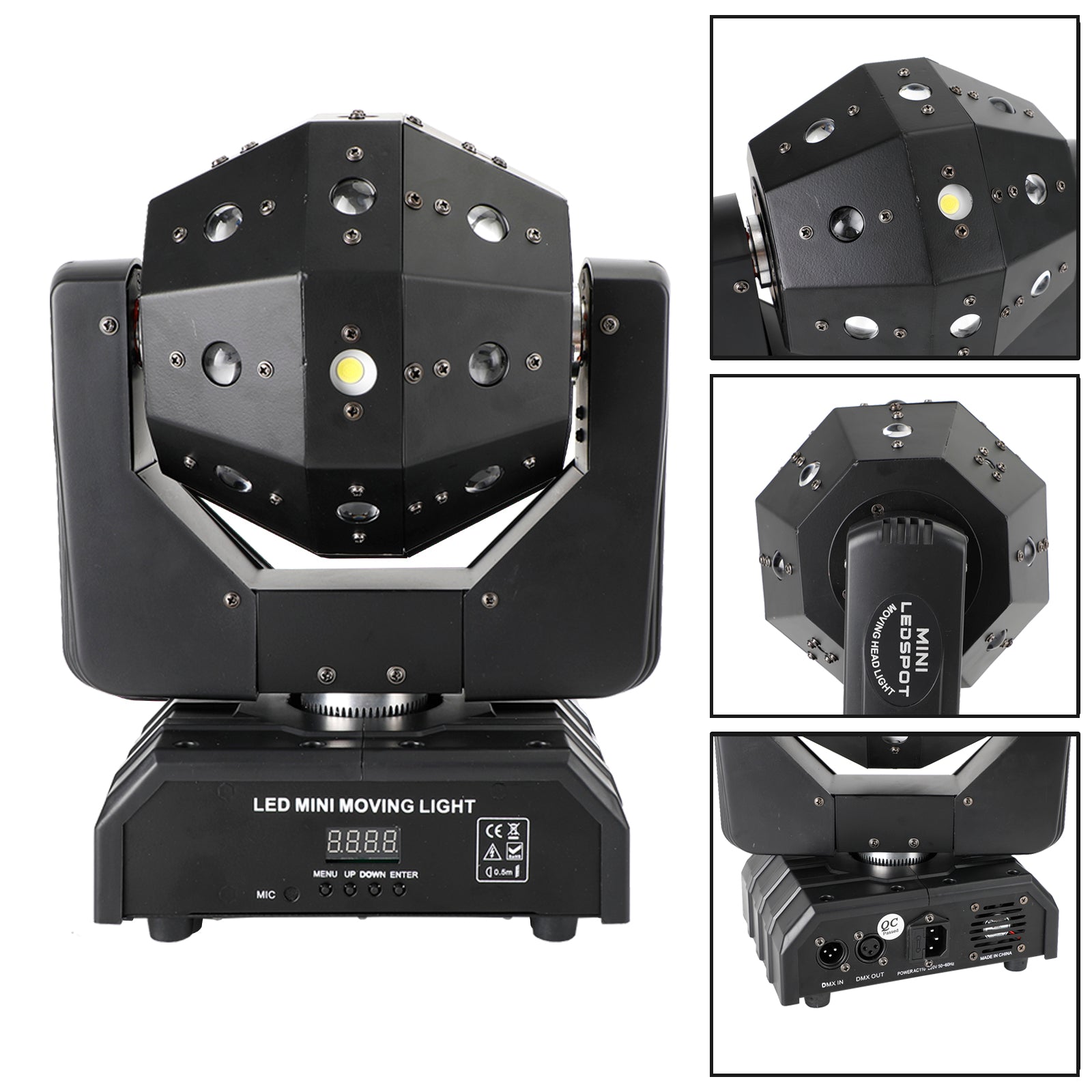 3 in 1 -16*3W Moving Head Light 16 PCS LED Stage Lighting lights DMX DJ Disco RGBW