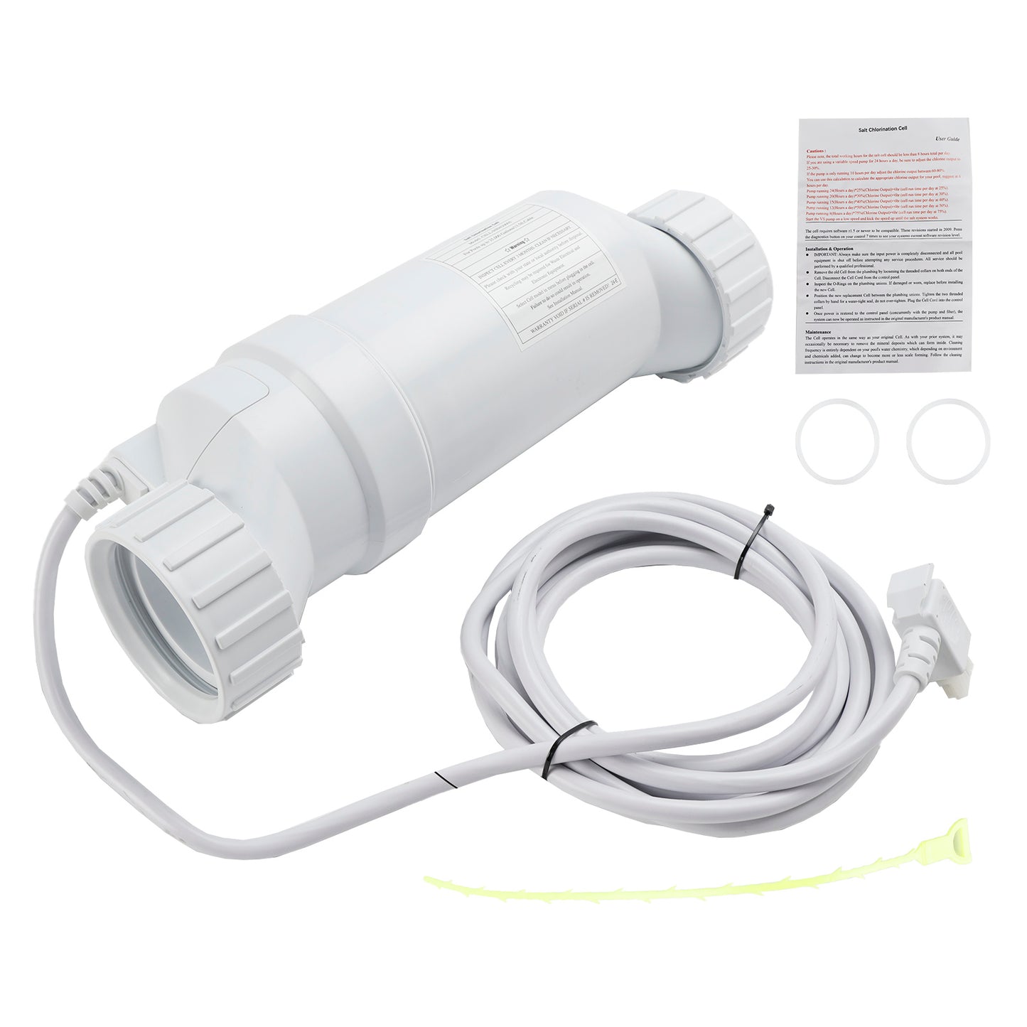 W3T-Cell-9 Replacement Salt Chlorination Cell, 25,000 Gallon TurboCell for Hayward AquaRite & ProLogic Systems