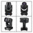 250W 8R Moving Head Stage Light – RGBW 3-in-1 Beam Spot Wash with Double Prism & Gobo for DJ Disco Party