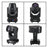 250W 8R Moving Head Stage Light – RGBW 3-in-1 Beam Spot Wash with Double Prism & Gobo for DJ Disco Party