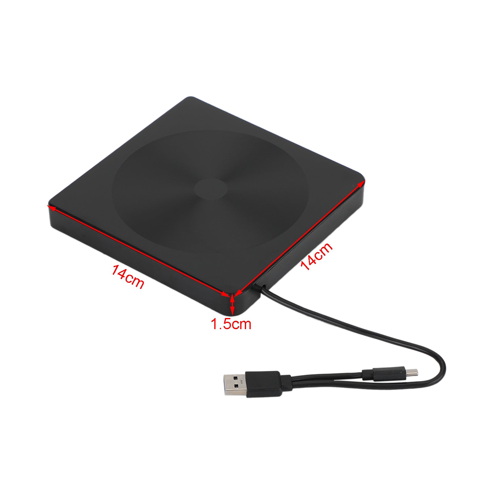 USB 3.0 External DVD  Drive BD Player Read/Write 2 IN 1 Portable Burner