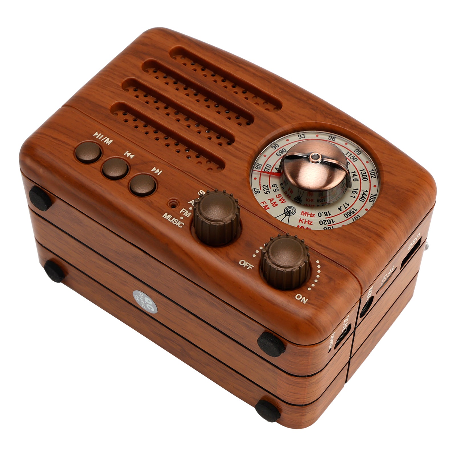 Retro-Style Decorative Radio Mini Portable Multifunction Music Player Bluetooth