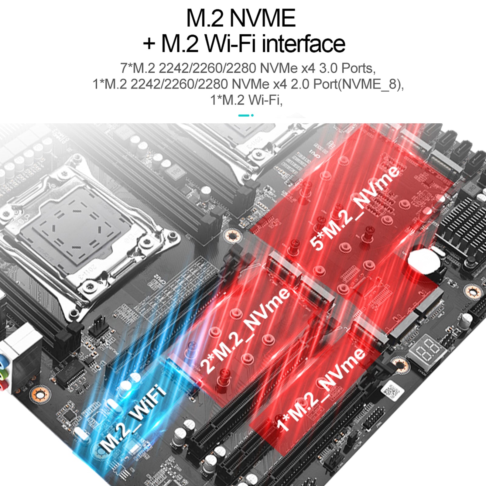 X99 Dual-Channel Motherboard PRO Desktop Computer Motherboard LGA2011-3 V3/V4