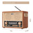 Retro-Style Decorative Radio Multifunction Music Player Bluetooth Speaker Radio