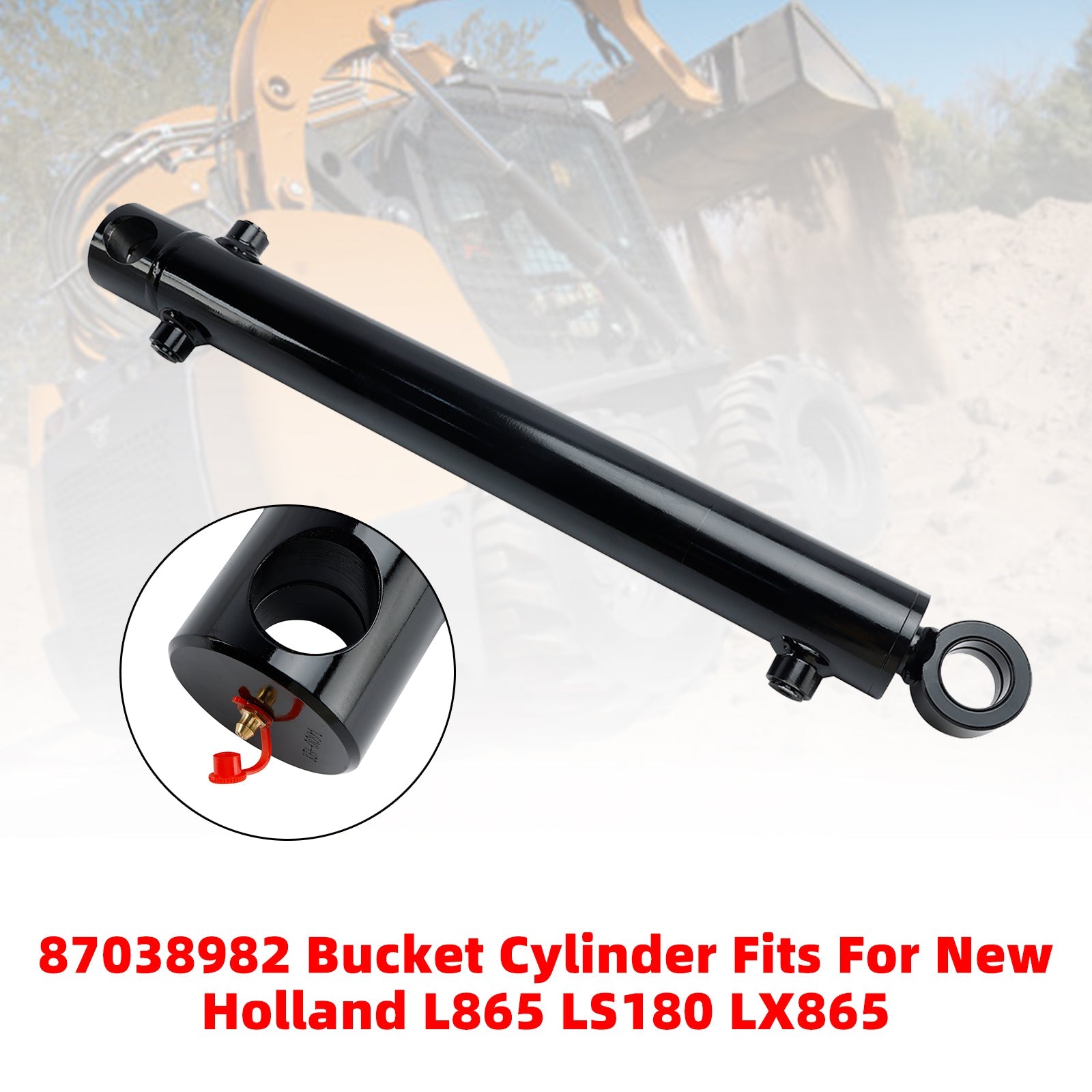 87038982 Bucket Cylinder Fits For New Holland L865 LS180 LX865 LX885 L180 L185