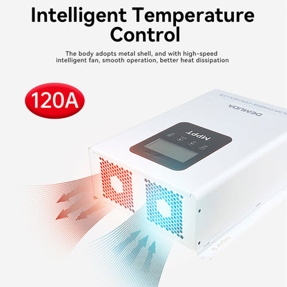 120A MPPT Solar Controller 12V-48V Photovoltaic RV Energy Storage Control System