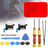 Repair Set with 3D Analog Sensor Stick + Tool 19in1 Fit for Switch Lite Joystick