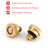 20X Brass Misting Nozzles Water Mister Sprinkle For Cooling System 0.012" 10/24