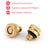 10X Brass Misting Nozzles Water Mister Sprinkle For Cooling System 0.012"