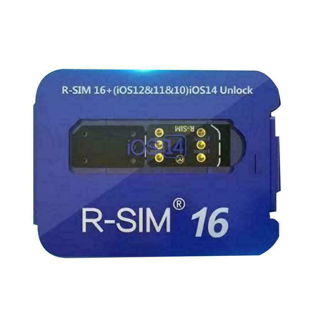 Upgrade RSIM 16 Nano Unlock Card for iPhone 13 Pro 12 Pro Max X XS Max 8 iOS15