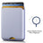 Magnetic Card Holder MagSafe Wallet 3 Card Holder RFID Protection iPhone Wallet Magnetic Strength Vegan Leather for iPhone 17/16/15/14/13/12 Series and Selected Samsung Devices