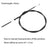 Brake Line Kit For NINEBOT MAX G30 Electric Scooter Front Wheel Brake Cable