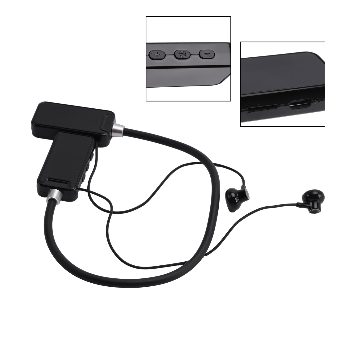 Bluetooth Headphones 5.3 Smart Digital Display for Games Live Singing Ear-Return