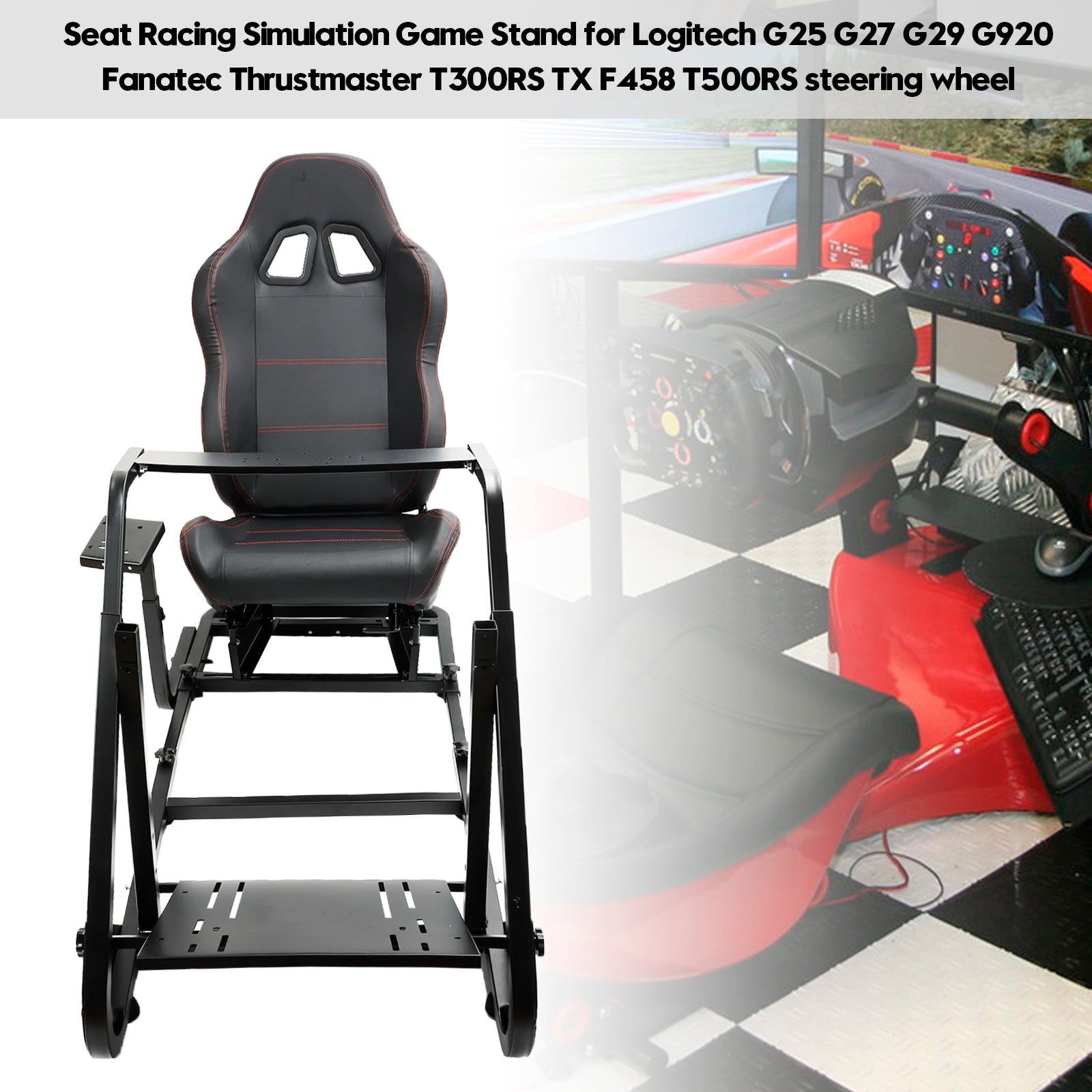 Seat Racing Simulation Game Stand 14Bit USB3.0 SIM Handbrake for Logitech G920