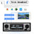 Vintage Classic Bluetooth Car Stereo FM Radio MP3 Player Receiver USB/SD/AUX