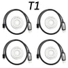 4PCS USB Programming Cable For BAOFENG BF-T1 Mini Walkie Talkie Mobile Radio