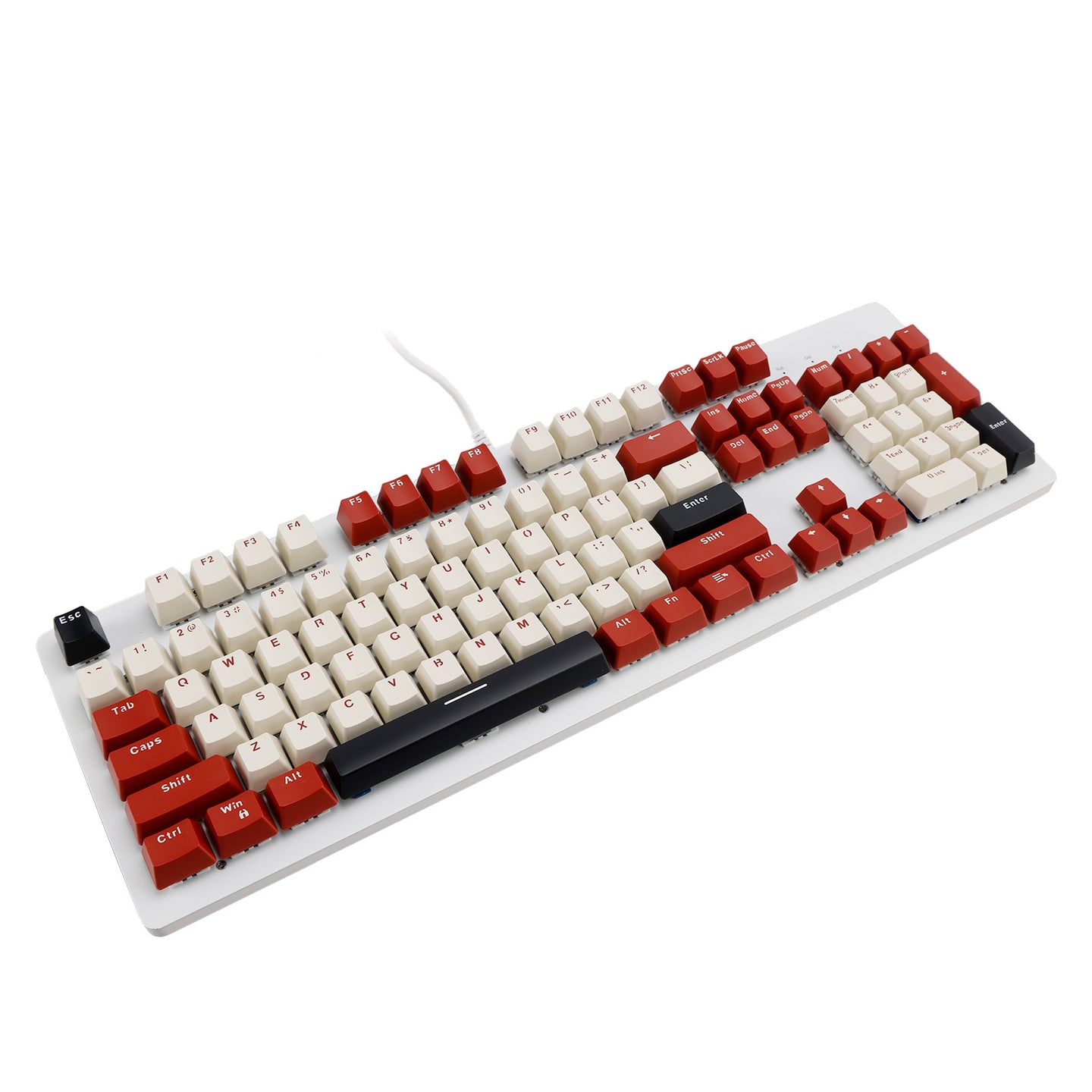 104Key Wired Mechanical Linear Switch Gaming Keyboard Hot-Swappable Customizable