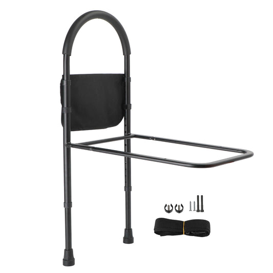 Bed Rail Mobility Aid Guard Adjustable Assist Rail Grab Bar For Senior/Disabled