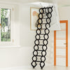 11 Steps Electirc Attic Ceiling Ladder 31.5*43.31inch Black Alloy steel Loft Stairs