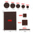 357 Piece Self-Stick Furniture Felt Pads for Hard Surfaces Brown