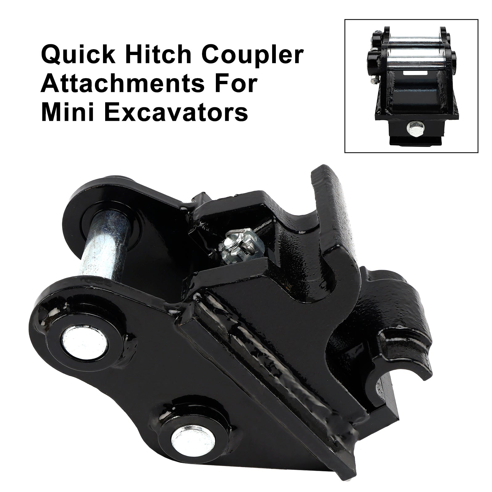 Mini Excavator Quick Hitch Attachment – Mechanical Quick Coupler for Small Diggers