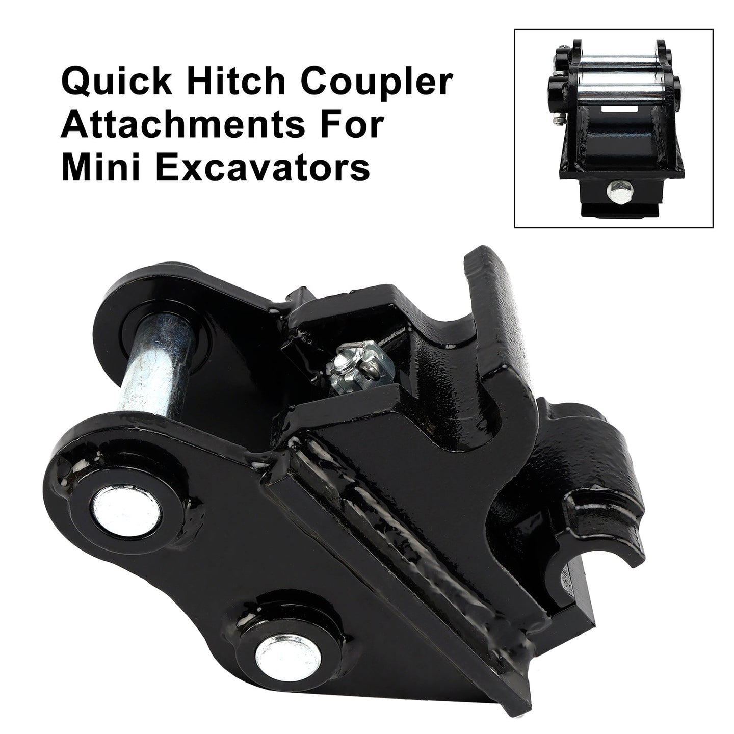 Mini Excavator Quick Hitch Attachment – Mechanical Quick Coupler for Small Diggers