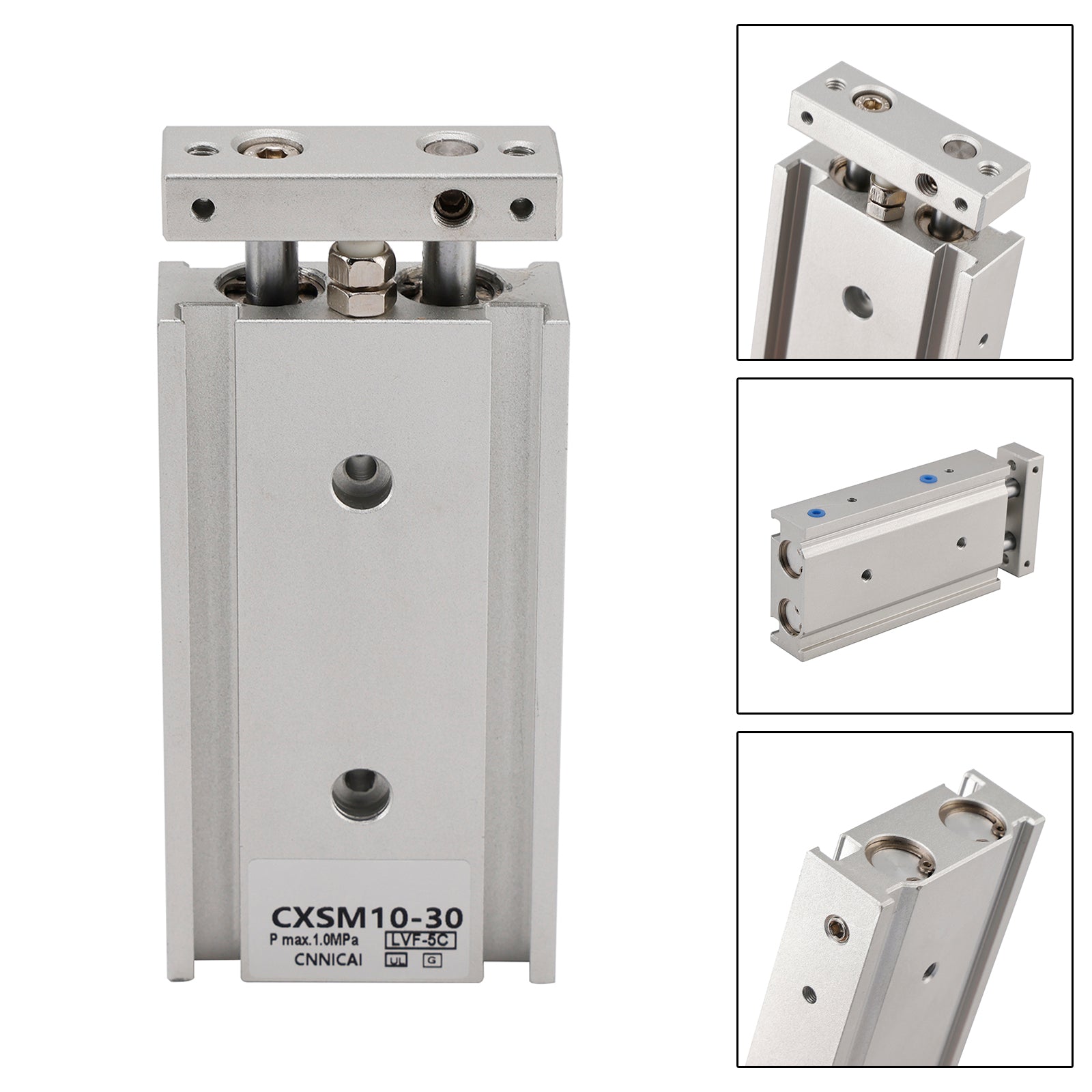 SMC CXSM10-30 Air Cylinder Pneumatic Dual Rod Cylinder Double Acting