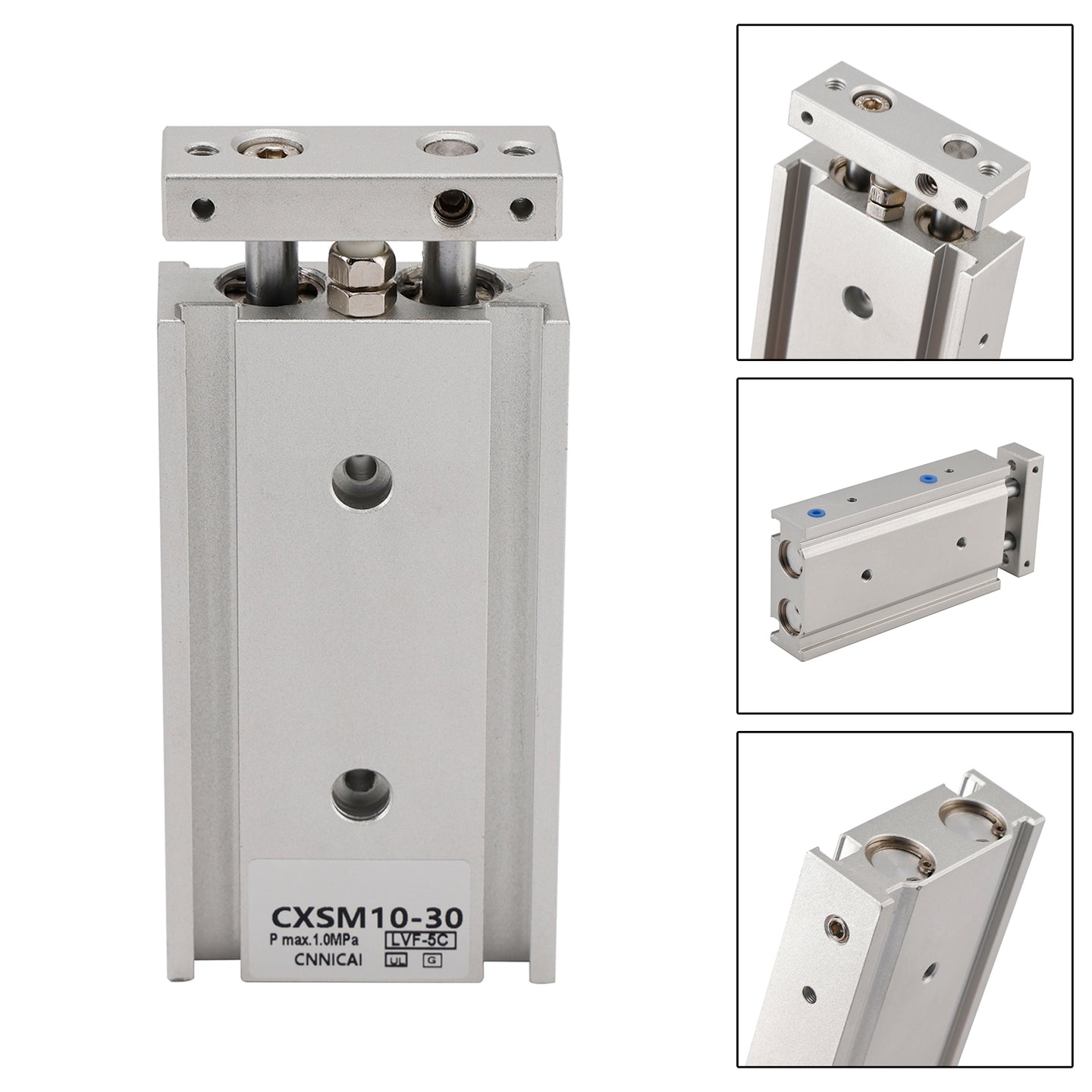 SMC CXSM10-30 Air Cylinder Pneumatic Dual Rod Cylinder Double Acting