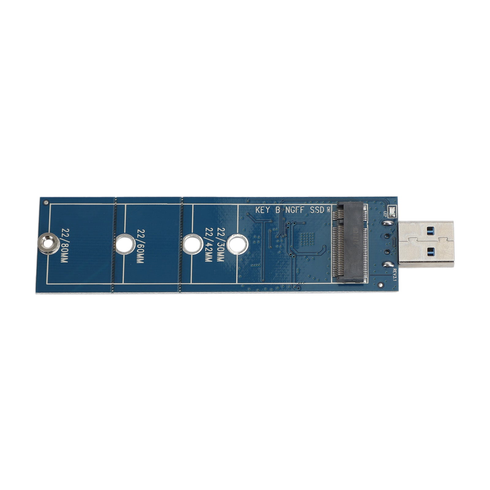 M.2 to USB Adapter SATA Protocol Support 2230 2242 2260 2280 for Windows MAC OS