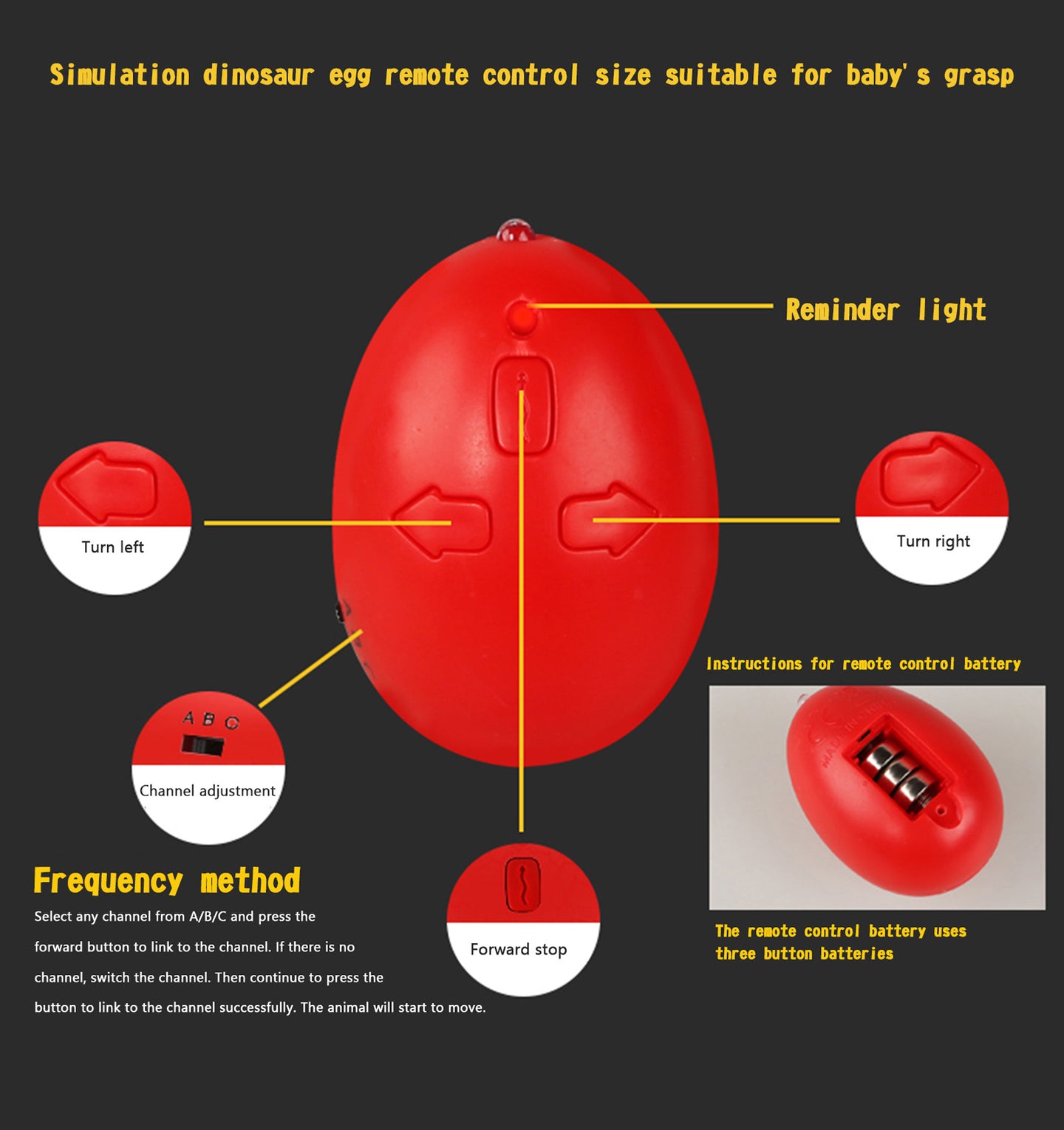 Remote Control Centipede Infrared Animal Electric Toy Kid Christmas Gift BLK US