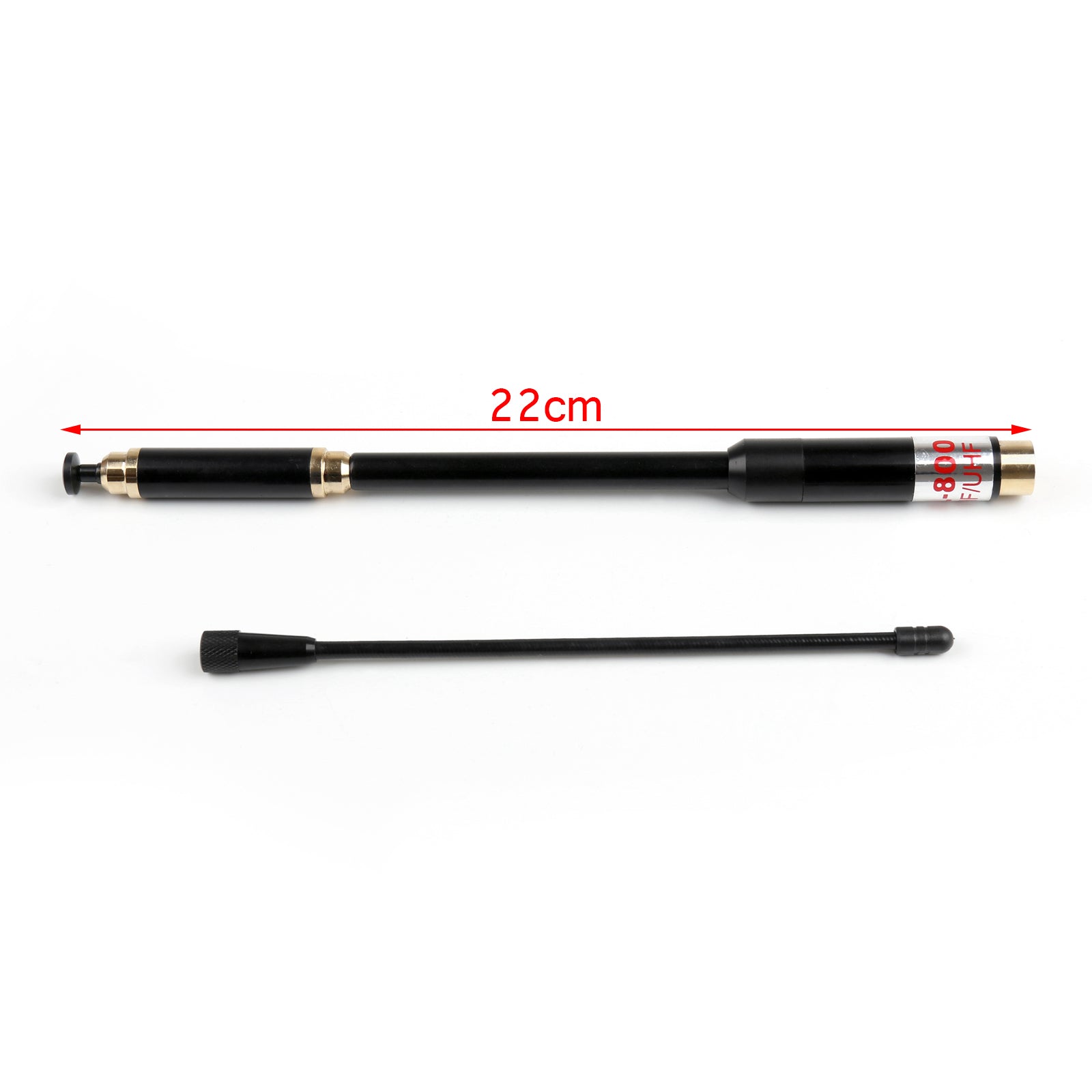 5Pcs AL-800 High Gain Dual Band Extendable Antenna SMA-Male For Icom Yaesu Radio