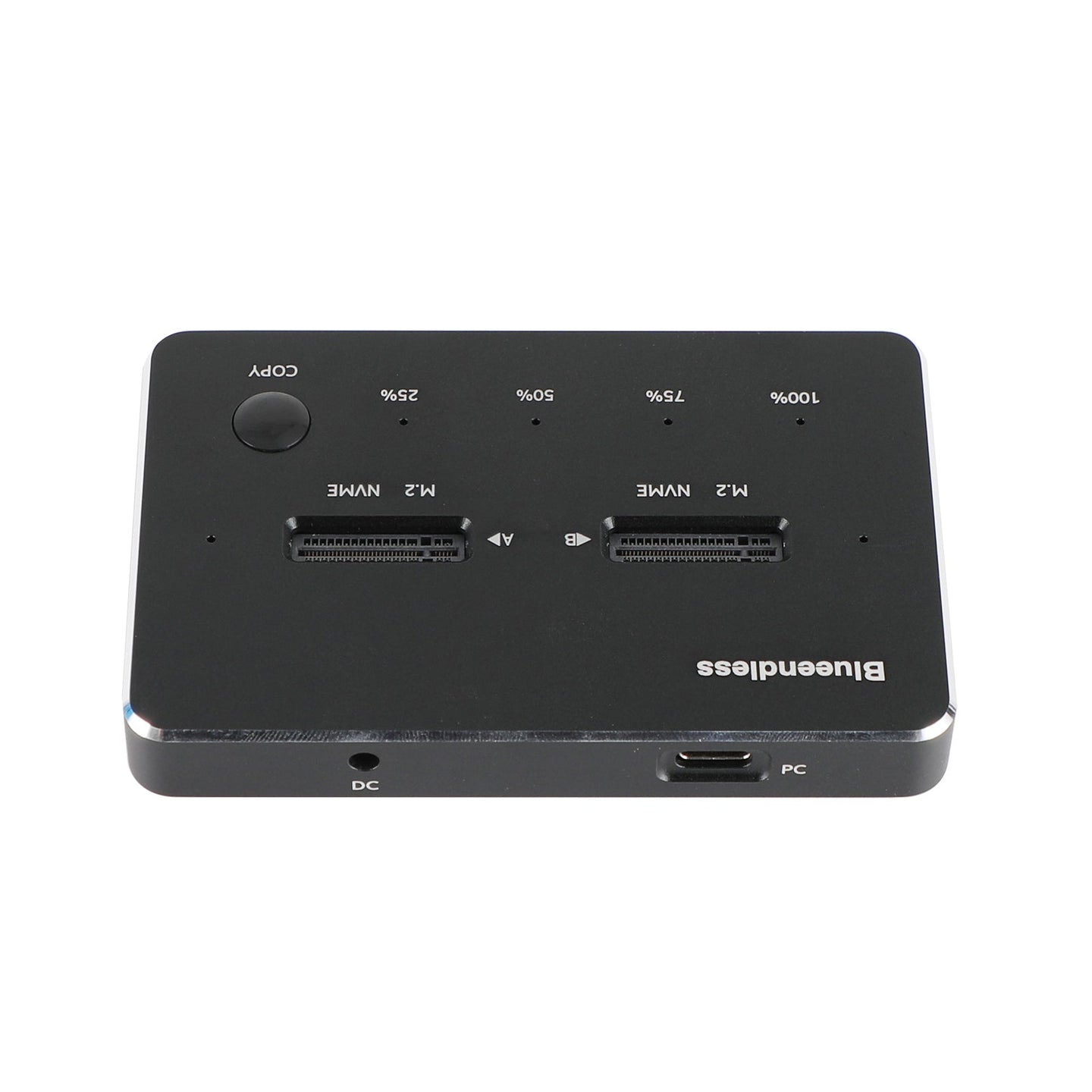 M.2 NVMe SSD Docking Station & Duplicator – USB External Solid State Drive Enclosure