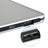 USB 3.0 External DVD/BD Burner & Recorder Drive – 4K Playback, Super Slim, Silver