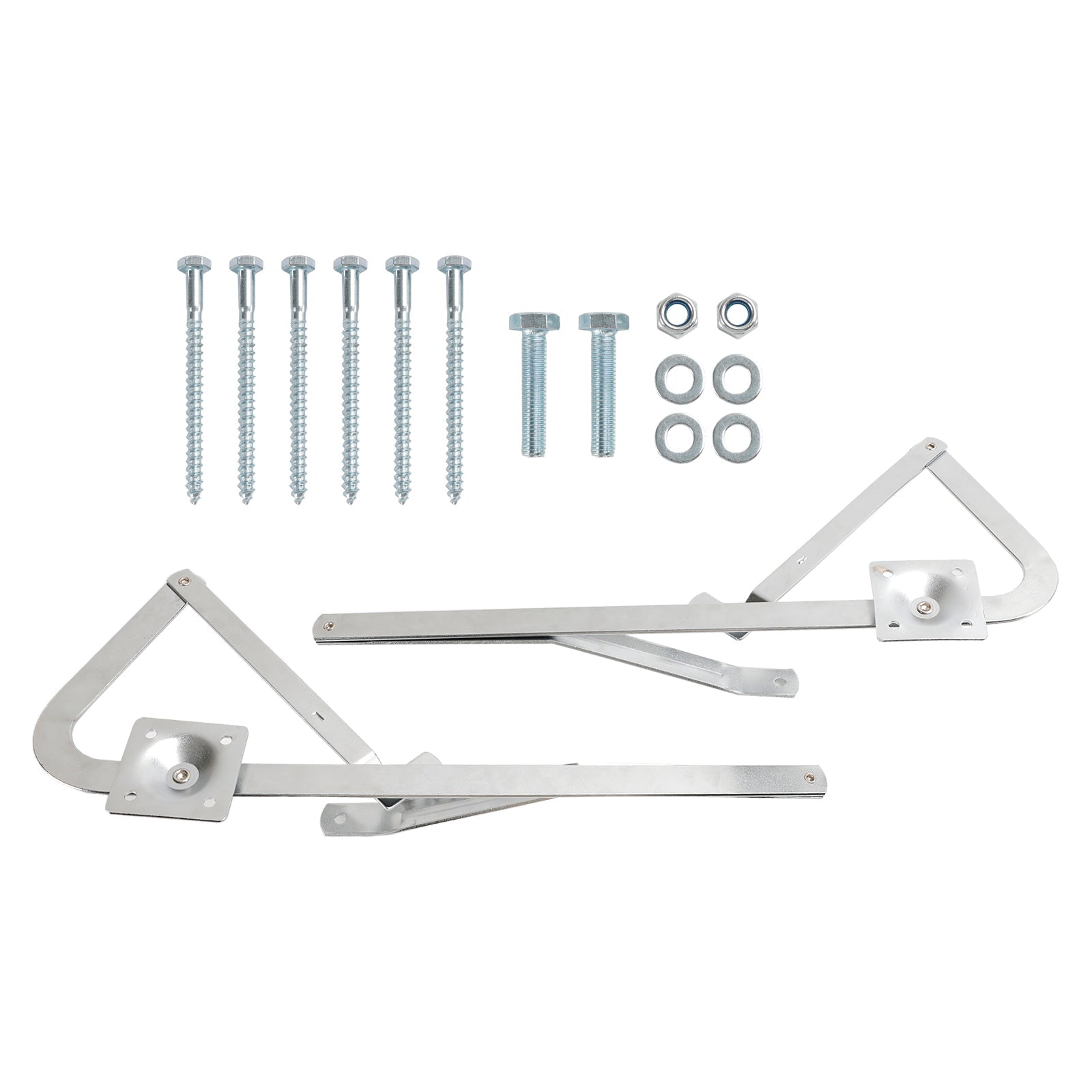Attic Ladder Spreader Hinge Arms for 2010-Up 55-2 MFG Werner Mk 5 Wu2210 W2208 W2210 Pull Down Attic Stair Counter Balance Arms Hinge