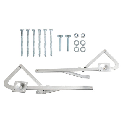 Attic Ladder Spreader Hinge Arms for 2010-Up 55-2 MFG Werner Mk 5 Wu2210 W2208 W2210 Pull Down Attic Stair Counter Balance Arms Hinge