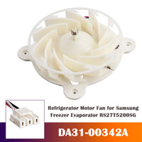 DA31-00342A Refrigerator Motor Fan for Samsung Freezer Evaporator RS27T5200SG