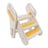 Children Foldable Footstool Hand Washing Ladder Baby Convenient Stair With Light