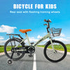 BMX Child Bike with auxiliary wheels