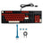 104-Key Wired Mechanical Linear Switch Gaming Keyboard Blue Switch Customizable