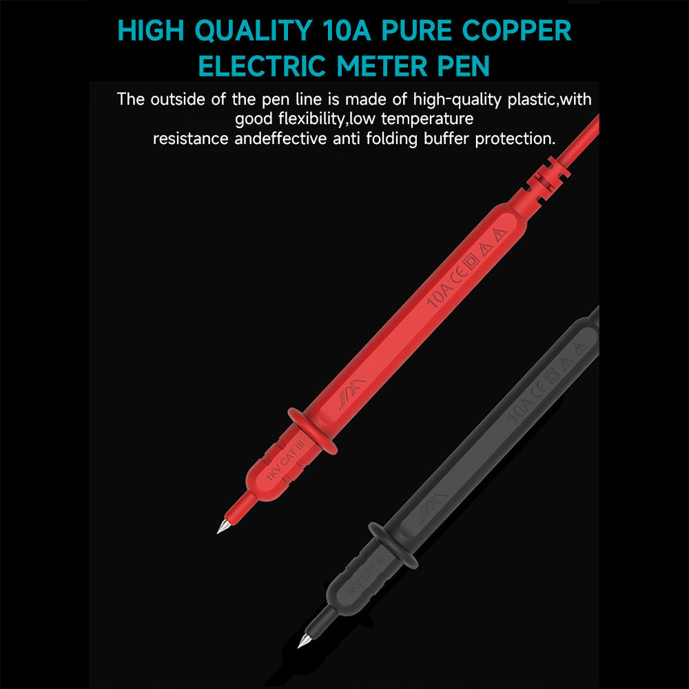 Digital Multimeter Tester - Auto-Ranging for AC/DC Voltage, Current, Resistance, Continuity