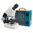 Handheld Microscope LED 100X-1200X Magnification Science Toys Kit For Kid White