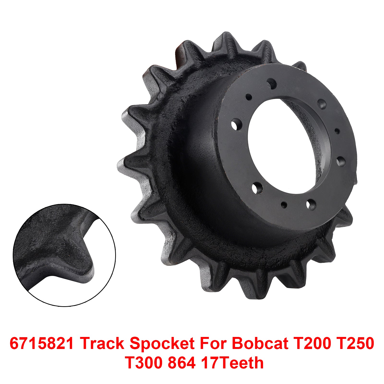 Track Sprocket Replacement for Bobcat Skid Steer Loader T200 T250 T300 864