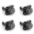 4PCS SCI R3-18 Panel Mount Chassis Fuse Holder For 10x38mm Glass Fuses 30A 600V