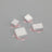 Aluminum Heatsink 16PCS Radiator Cooler Kit with Sticker Raspberry Pi 4B