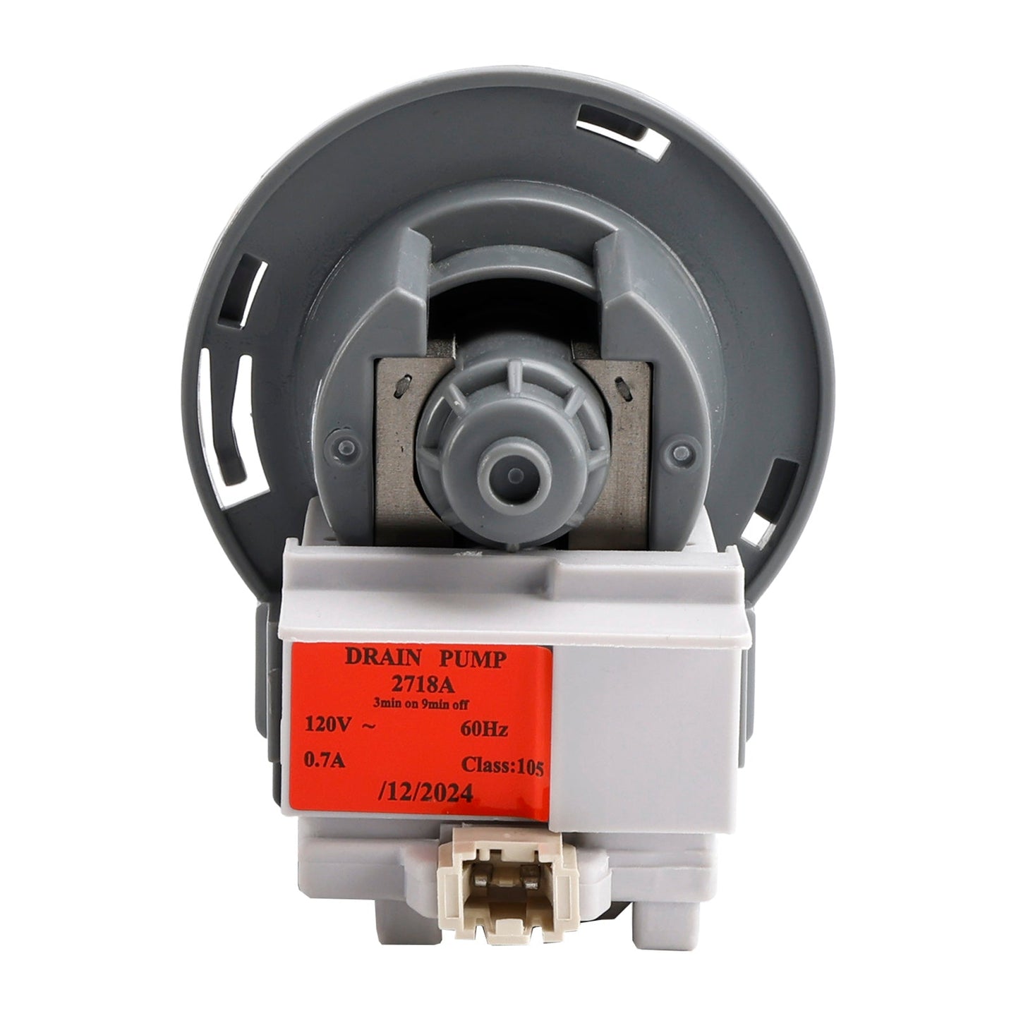 Dishwasher Drain Pump for Frigidaire, Kenmore, Electrolux & Gibson, Replaces 5304519271, 2718A