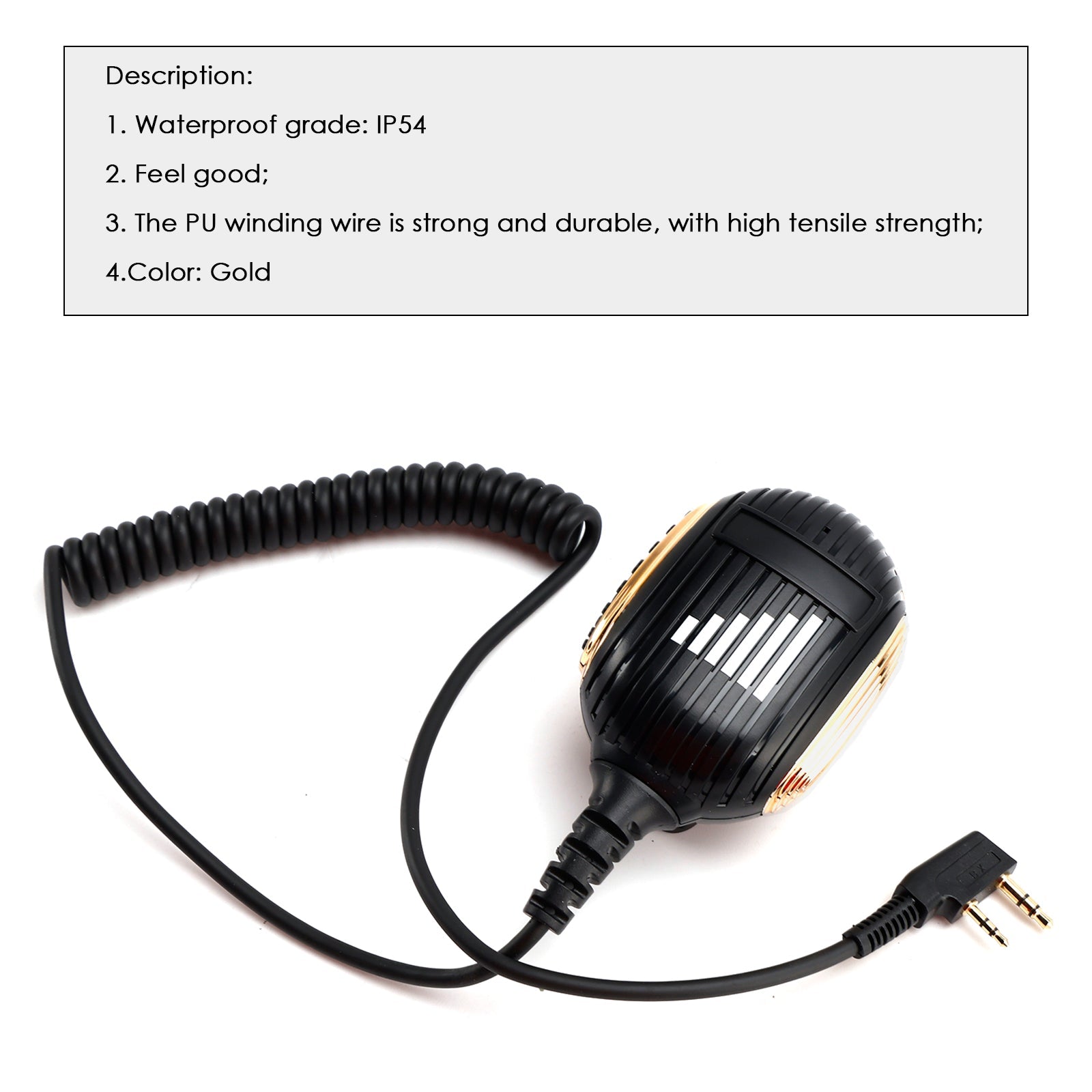 K-SM26 Microphone Speaker for TK-240 TH-K2 RPV516A KG659 TG-45AT PX888 LT-6288