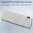 98-Key 2.4G Wireless Bluetooth Three-Mode Mechanical Keyboard RGB Hot-Swappable
