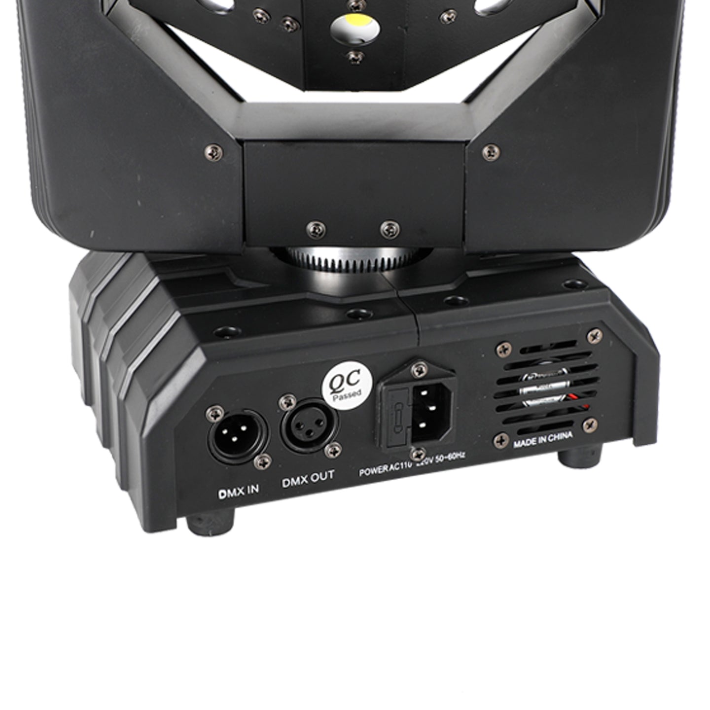 3-in-1 LED Moving Head DJ Light with RGBW Wash, Laser & Strobe Effects, DMX Controlled Party Stage Lighting