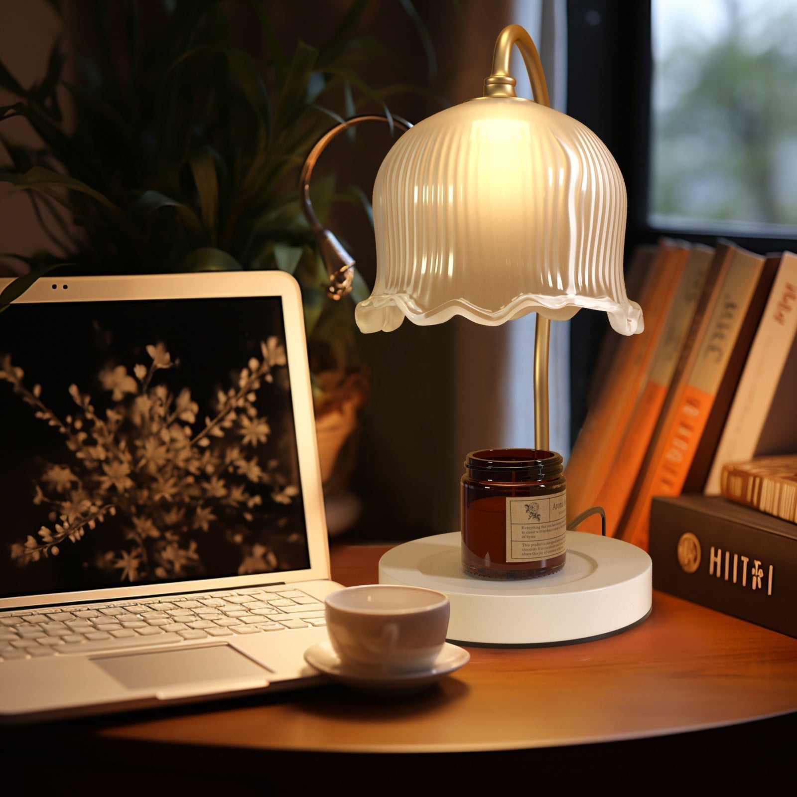 Dimmable Candle Warmer Lamp - With Timer